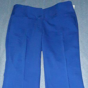 Like New Express Editor Cobalt Blue Dress Pants